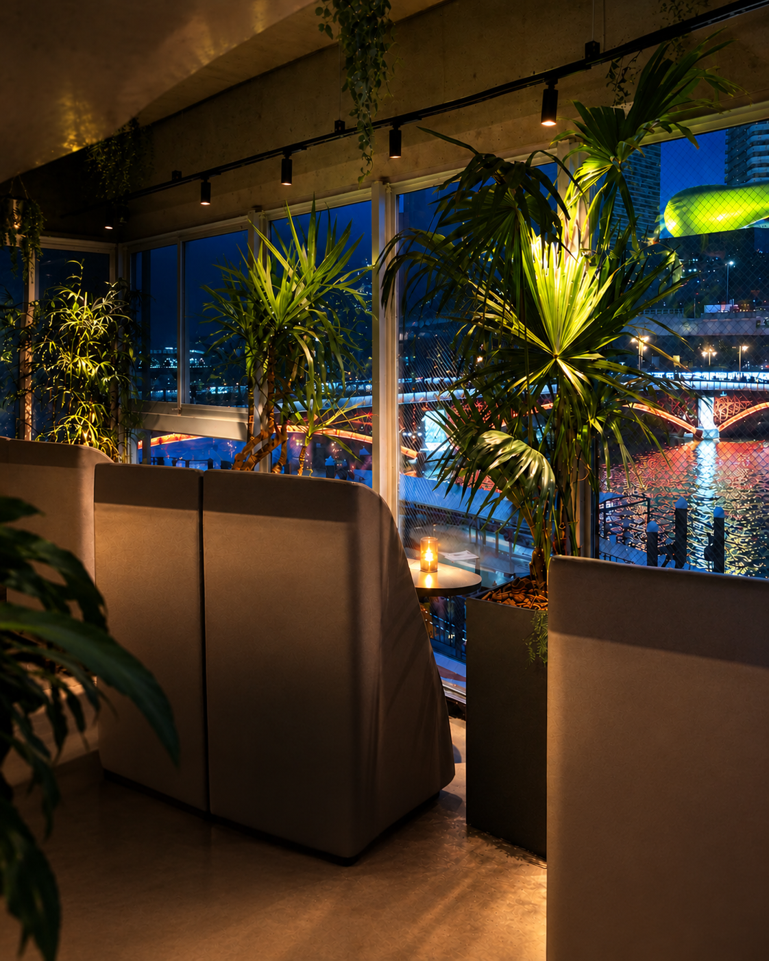 ロマンチックな雰囲気作りを徹底
