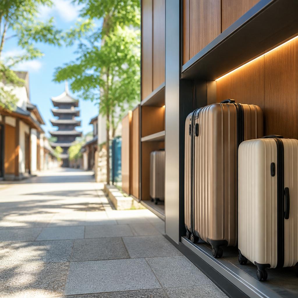 荷物預かりサービスで気軽に観光