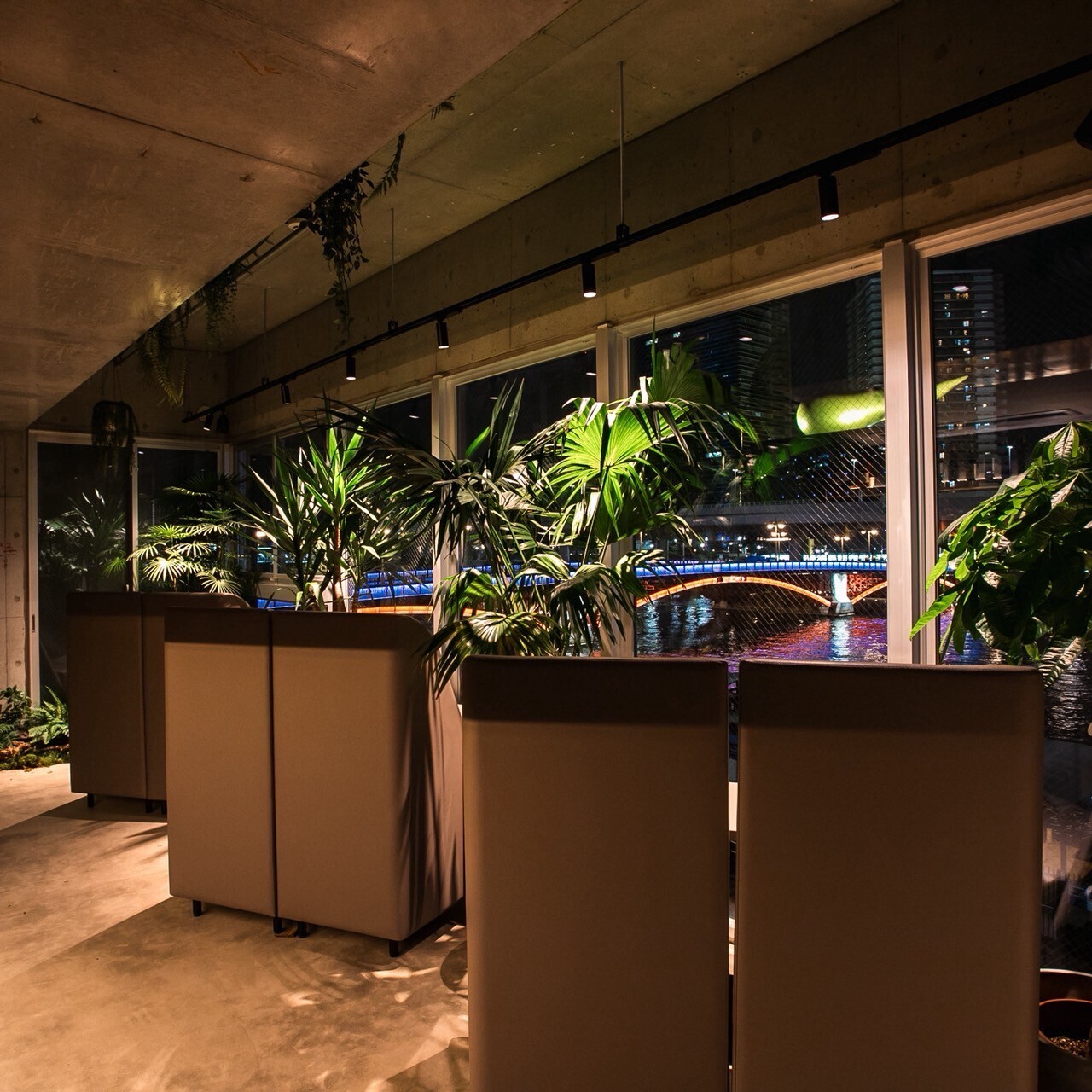 お酒を飲まない夜も浅草の 夜景とおしゃれな空間で。 心ほどけるひとときをReBARで。